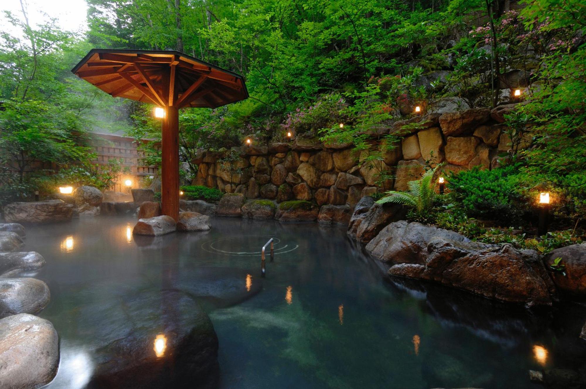 Hodakaso Yamano Hotel Такаяма Экстерьер фото