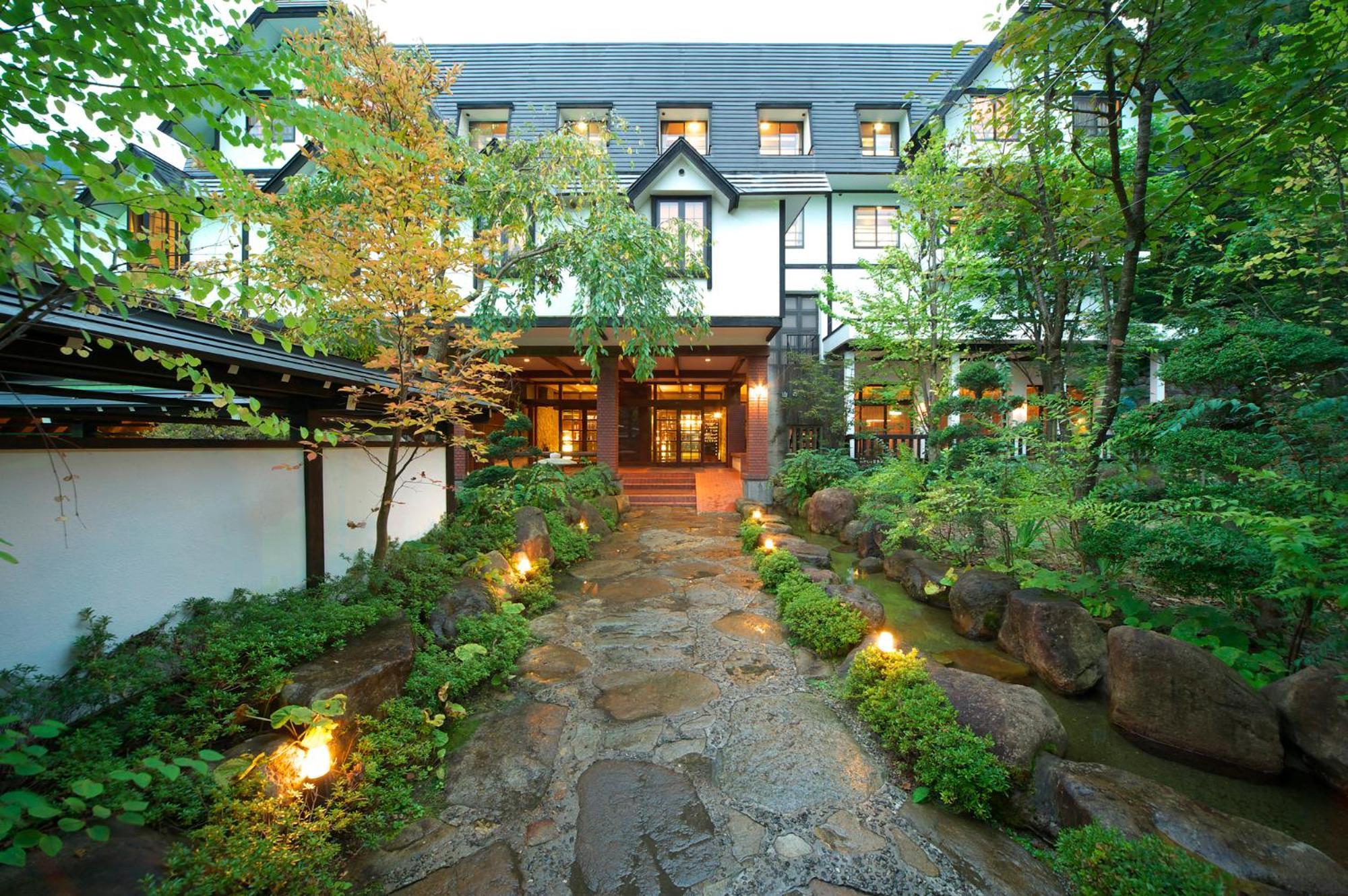 Hodakaso Yamano Hotel Такаяма Экстерьер фото